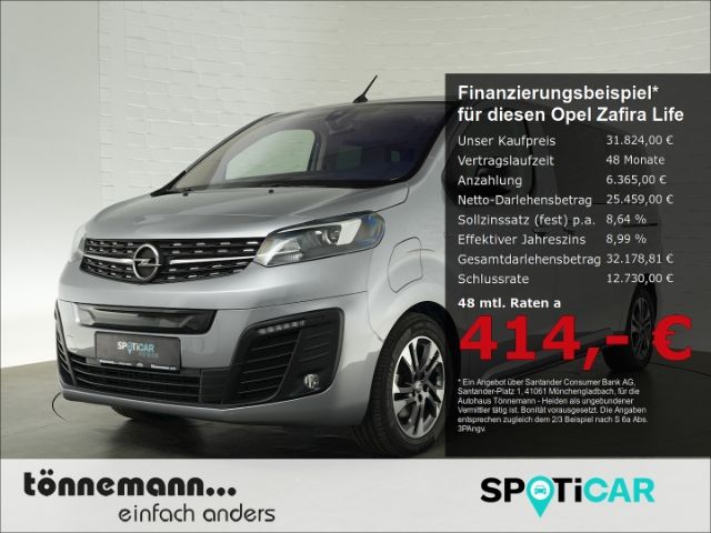 Opel Zafira Life e M LIFE TOURER 75kWH 6-SITZER+BI XE