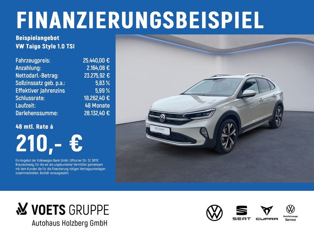 Taigo Style 1.0 TSI TRAVEL & COMFORT PAKET
