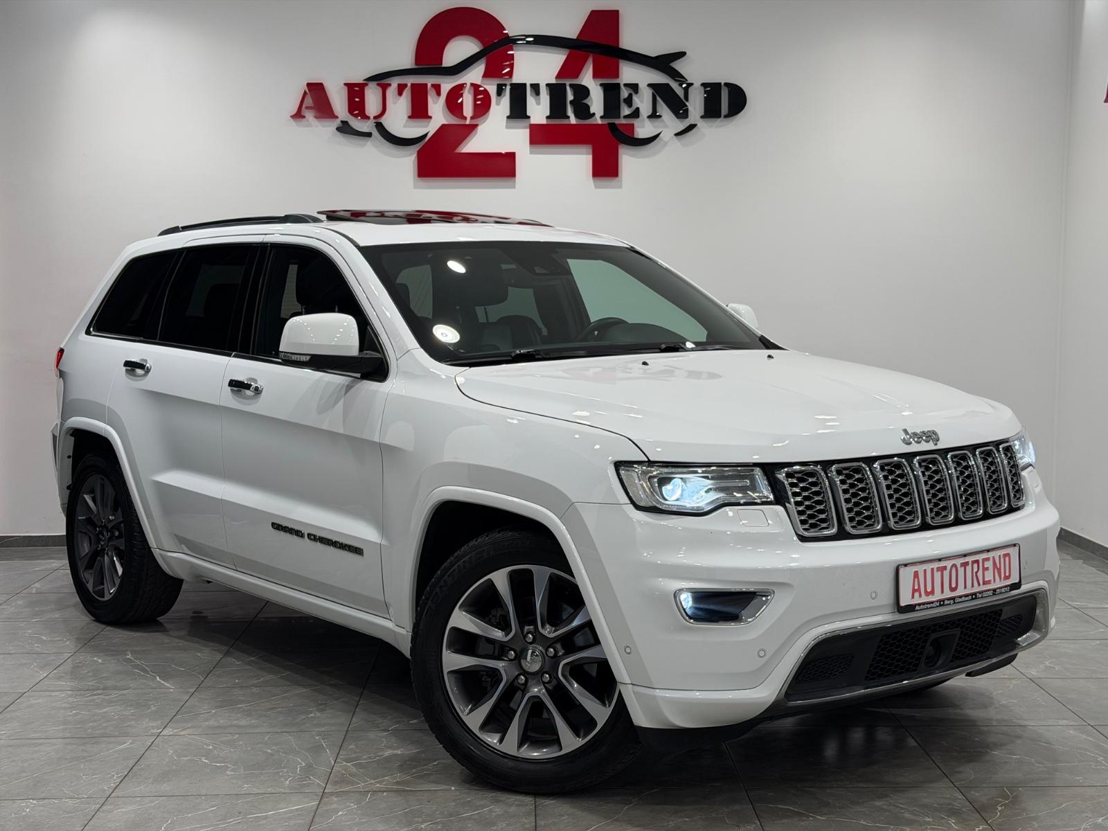 Jeep Grand Cherokee 3.0 CRD Overland PANO+AHK+8xALU