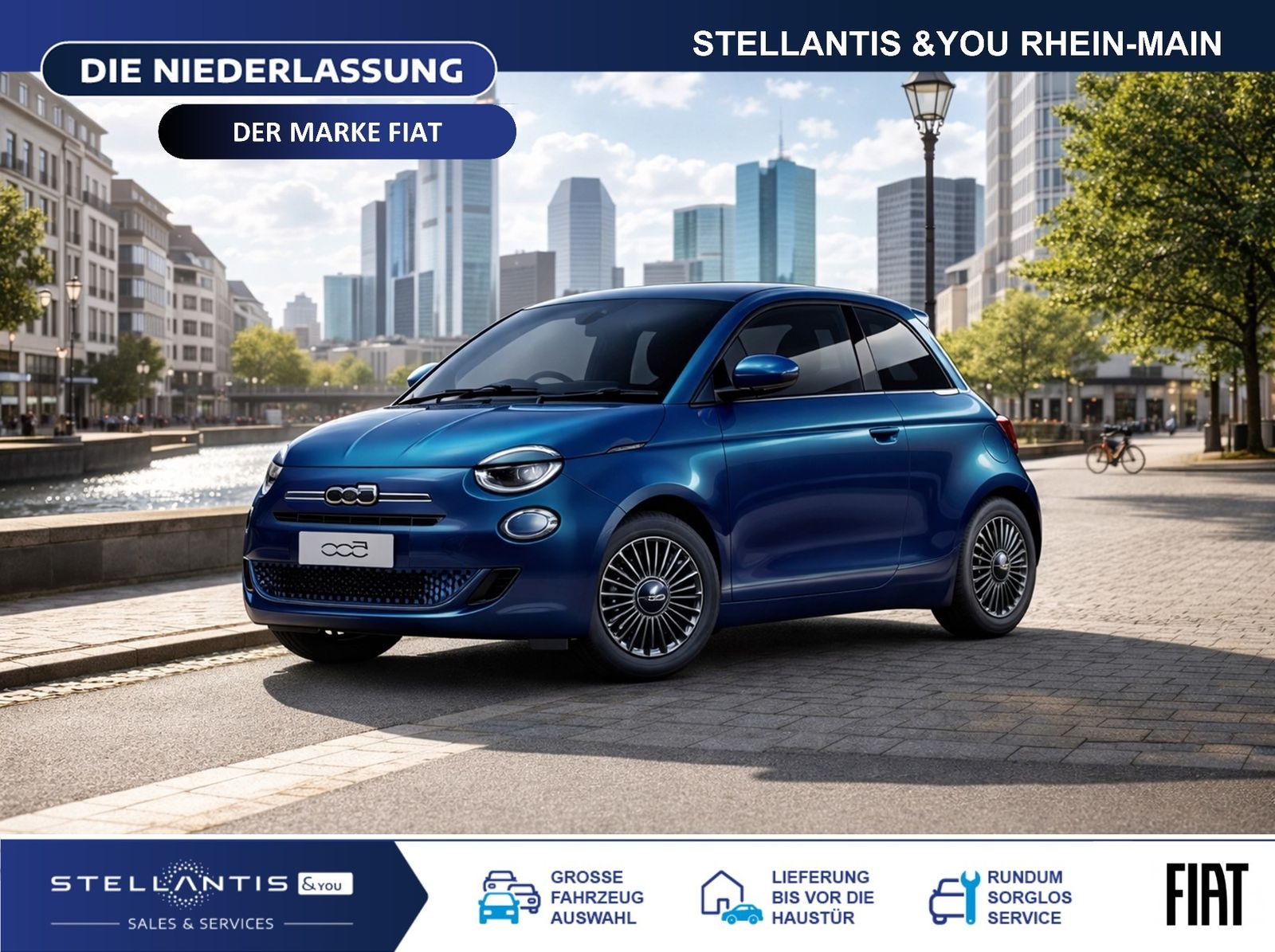 Fiat 500 Hybrid TORINO Apple CarPlay PDC Klimaaut. Te