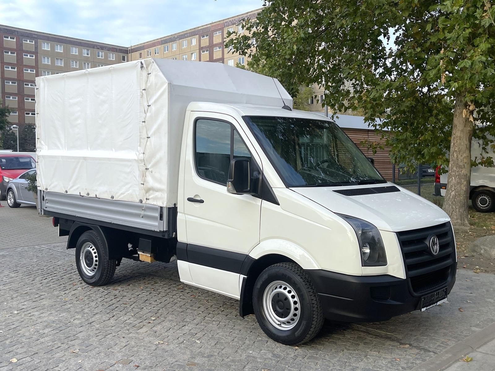 Volkswagen Crafter Koffer 2.5TDI Pritsche Plane *Klima*LBW*
