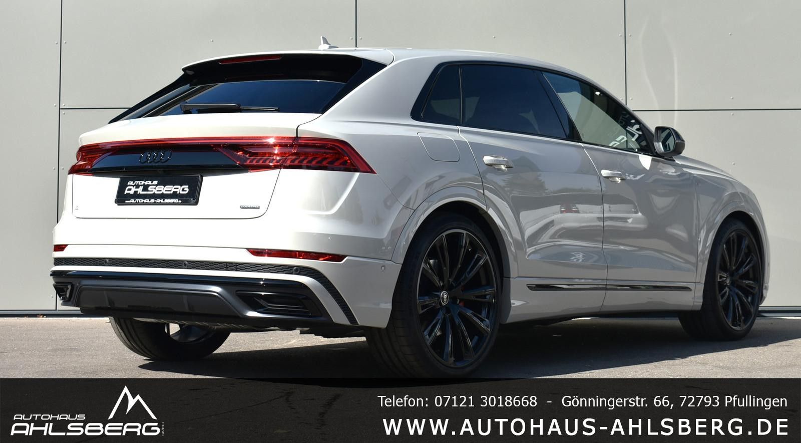Audi Q8 S-Line Pano 23 Zoll 360° HD Matrix Massa. HUD foto 5