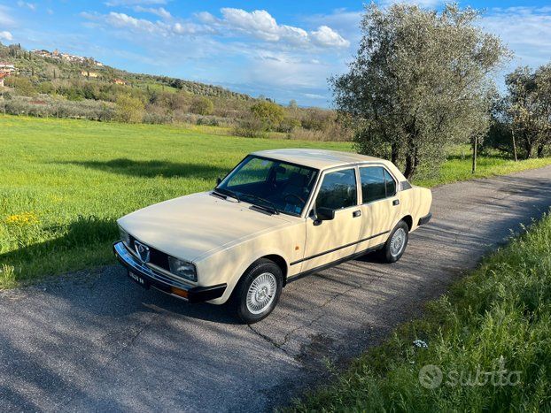 Alfa Romeo Alfetta 1.6 carburatori ASI