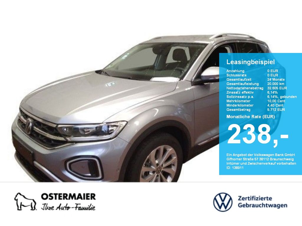 Volkswagen T-Roc STYLE 2.0TDI 150PS DSG ACC.5J-G.AHK.KAMERA