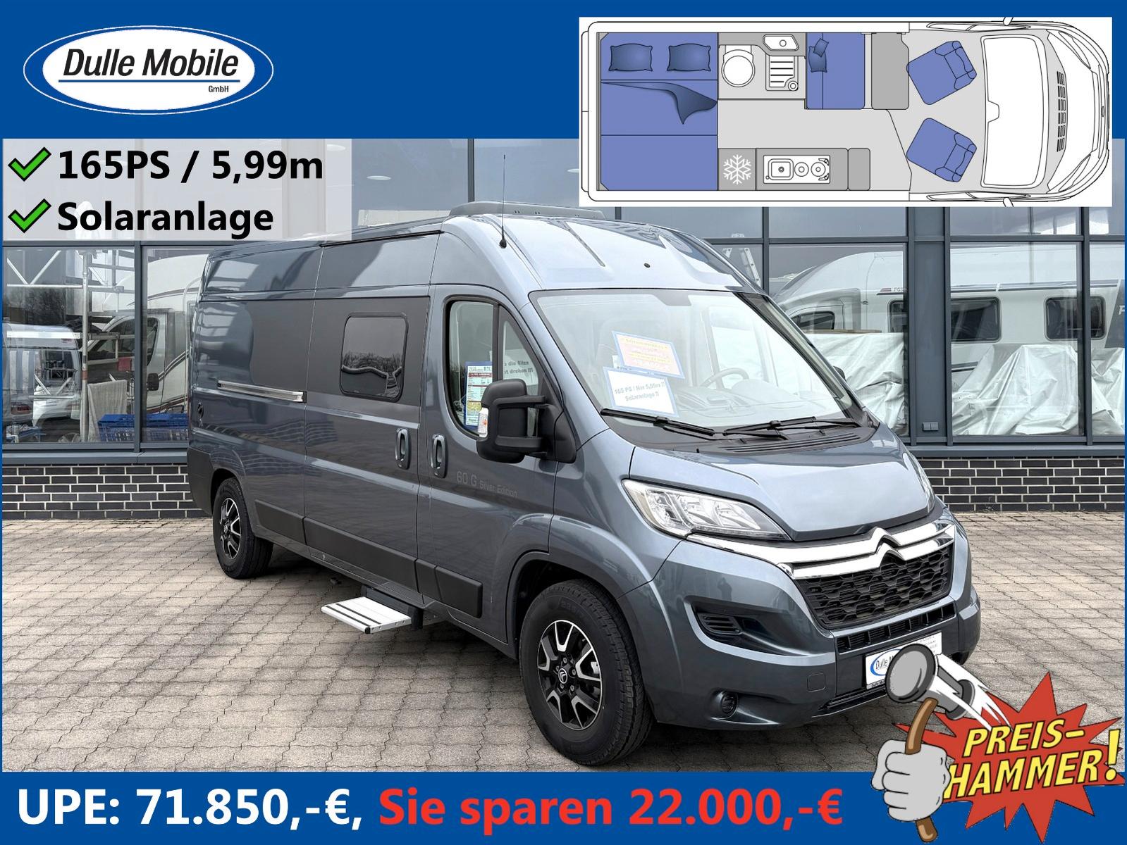 Pilote Gruppe / Joa Camp V 60 G * 165PS / SOLAR *