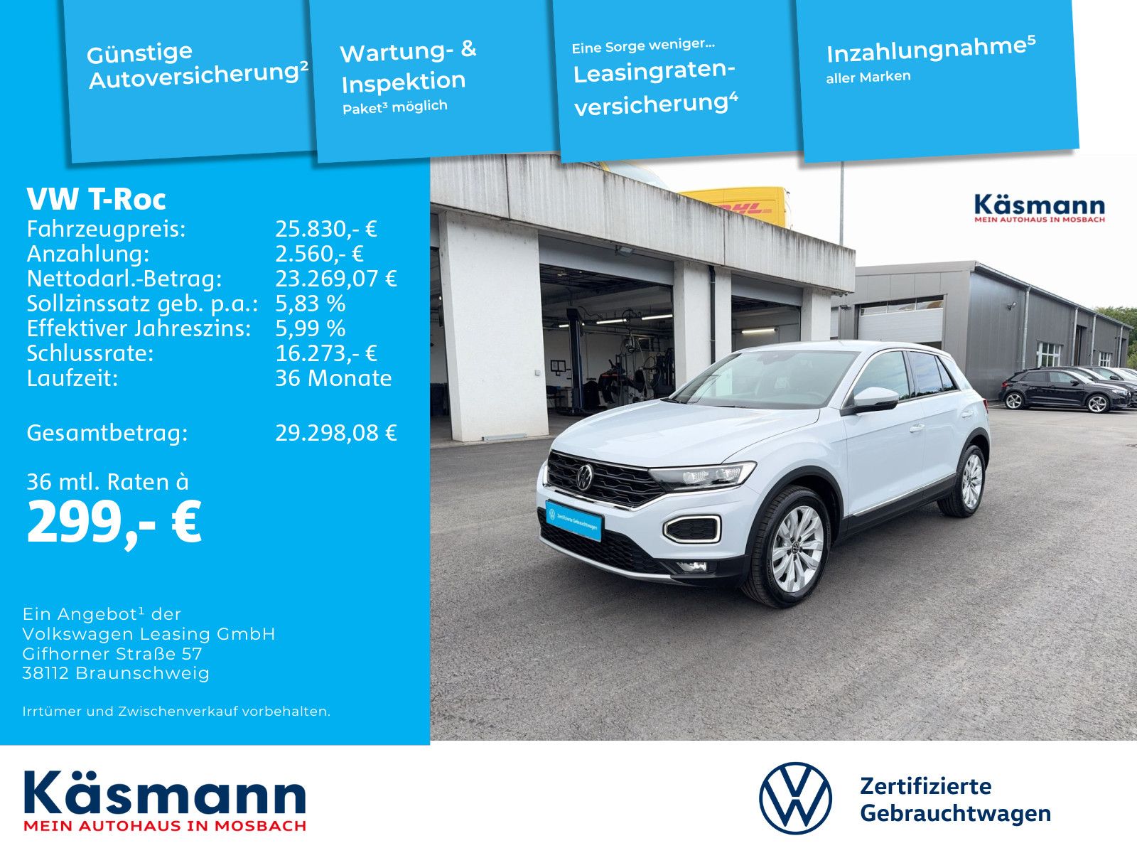 Volkswagen T-Roc Sport 2.0TSI 4Motion AHK NAVI LED SHZ foto 2