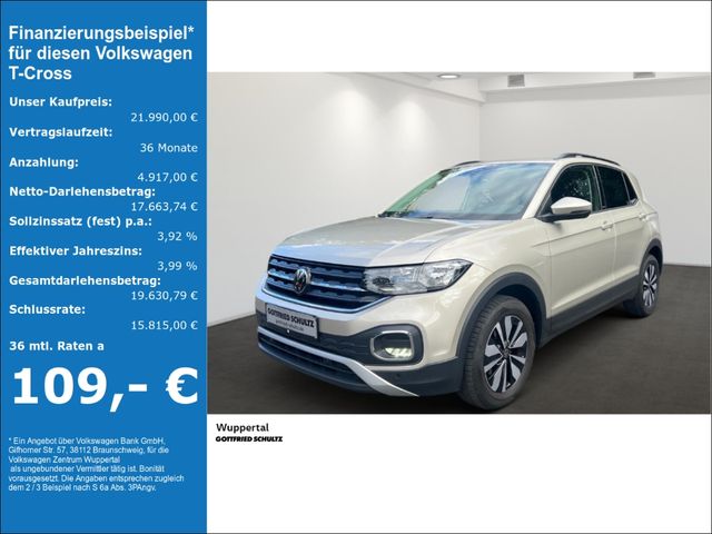 Volkswagen T-Cross 1.0 TSI Move NAVI AHK SHZ PDC LM ZV E-FE