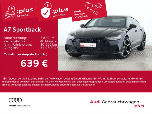 Audi A7 Sportback 45 TFSI qu. S line*StdHz*AHK*8-fach