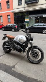 BMW R nineT Scrambler -  Aluminiumtank handgebürstet