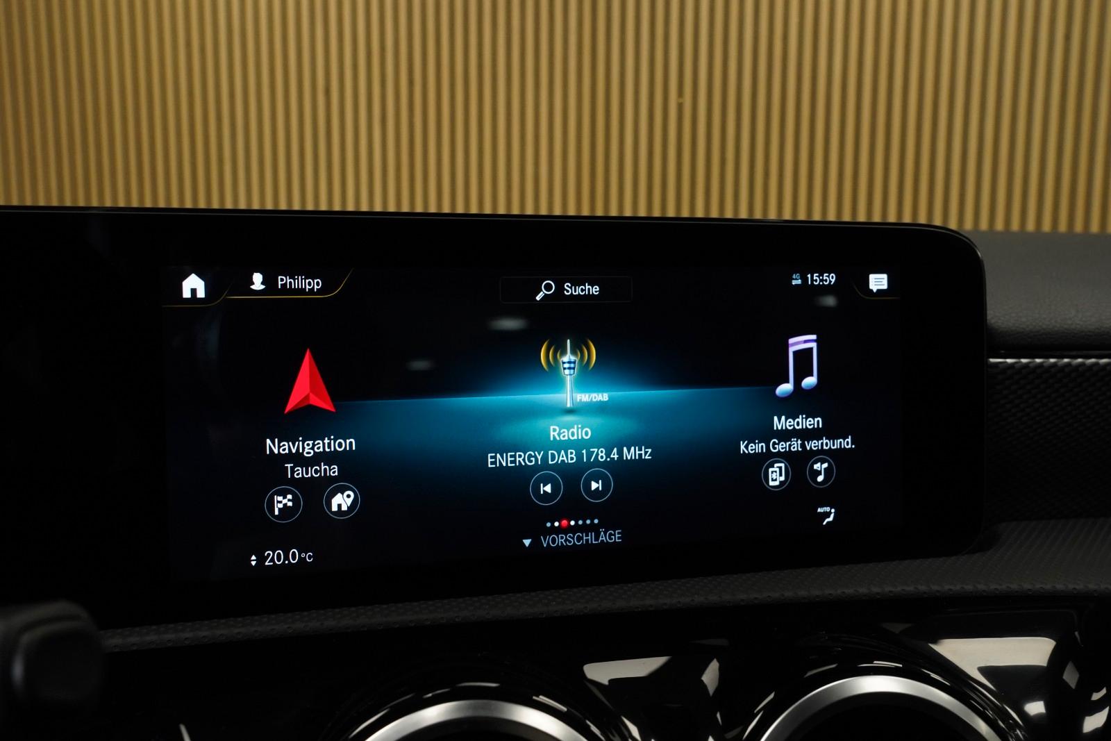 Mercedes-Benz A 250 +LED+MBUX+CARPLAY+DAB+CARBON+AUG. REALITY+
