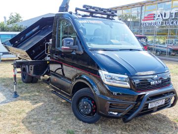 MAN TGE 6.160 AUT-KIPPER-KRAN-AHK-NAVI-SHZG-