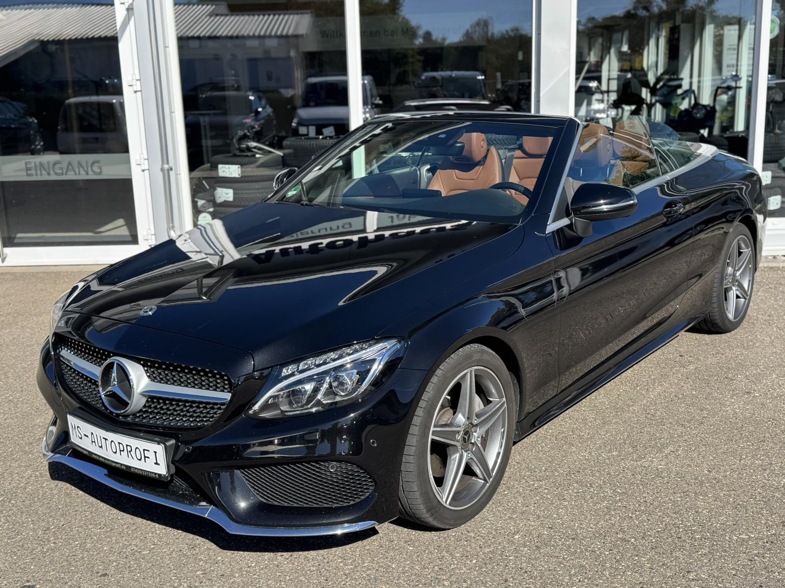 Mercedes-Benz C 200 Cabrio AMG Line Light LED Leder Nav Akusti