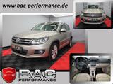Volkswagen Tiguan Sport & Style 4Motion DSG Vollleder Bi-Xe - mit Benzin-Antrieb: Beige, Vollleder