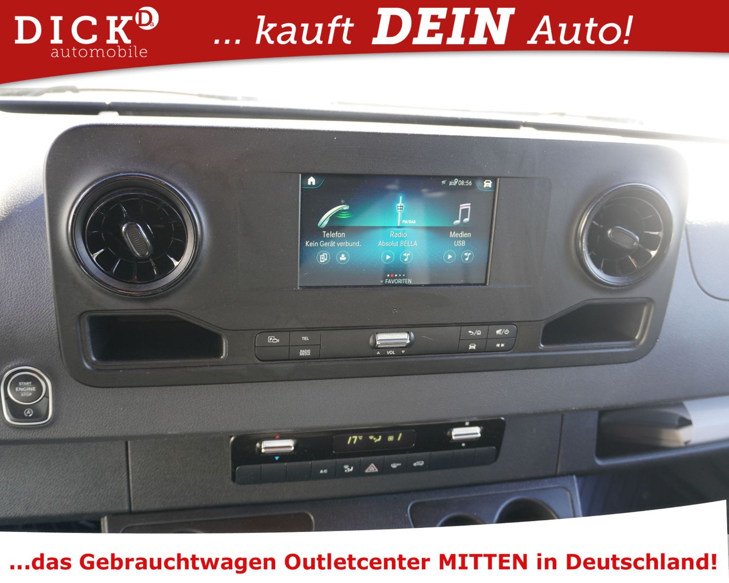 Fahrzeugabbildung Mercedes-Benz Sprinter 215d 9G FWD L2H2 >KLIMA+KAMERA+DAB+MFL