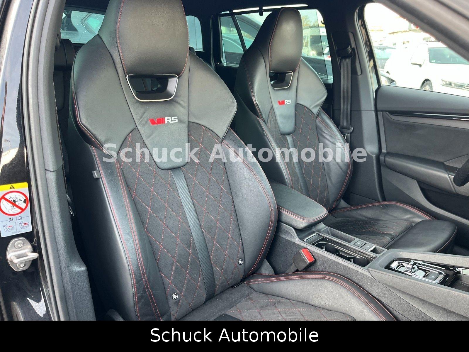 Skoda Octavia RS iV DCC StHz LederAlcantara Kamera HuD