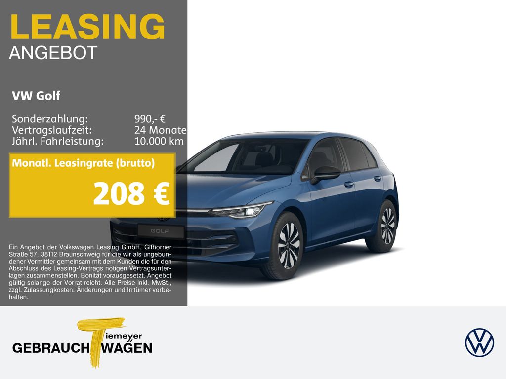 VW Golf im Leasing