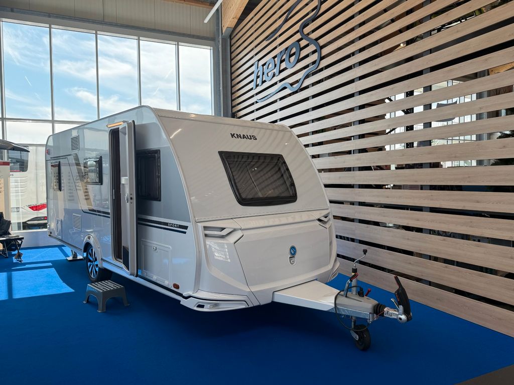 Knaus Sport 500 KD Modell 2024  3er Stockbetten