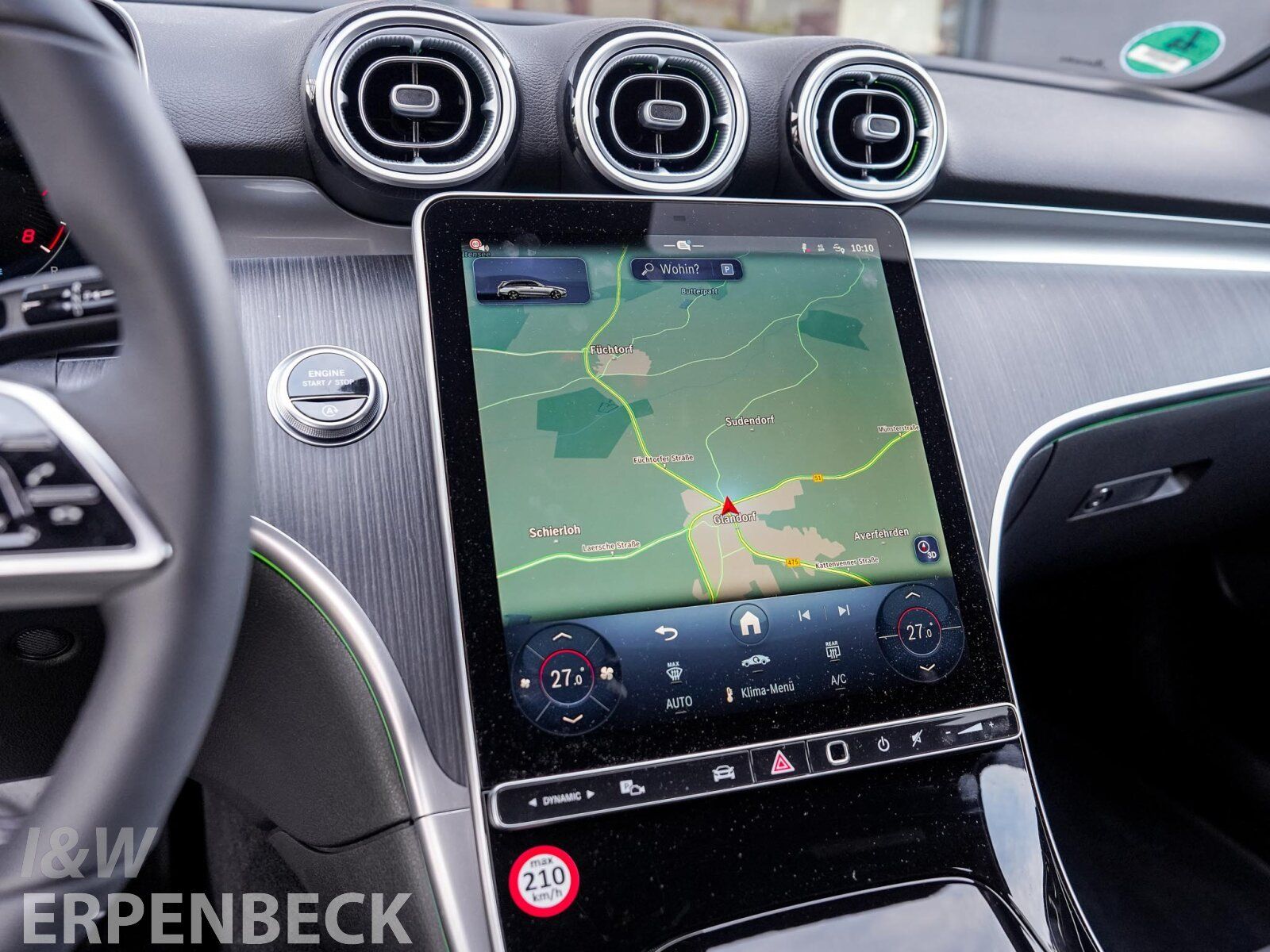 Fahrzeugabbildung Mercedes-Benz C 200 T-Modell*AHK*Distronic*Navi*Memory
