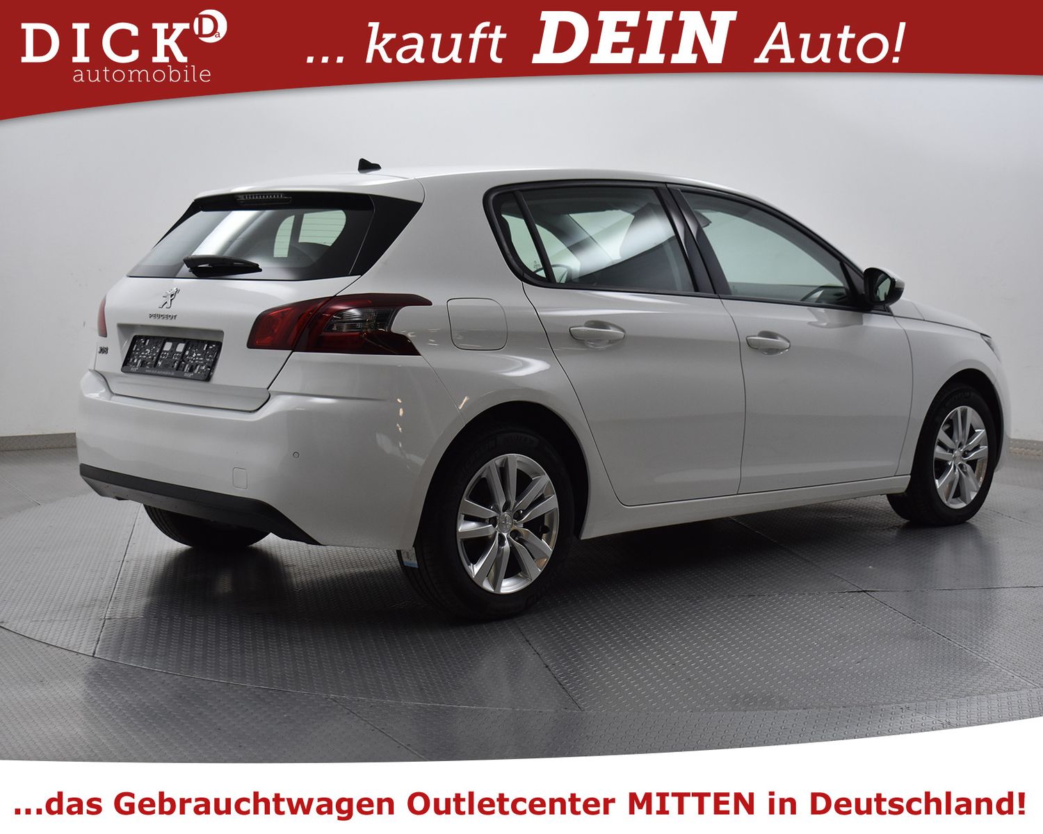 PEUGEOT 308 1.2 Aut. Active Pack NAVI+PDC+TEMP+MFL+APPLE - Image 3