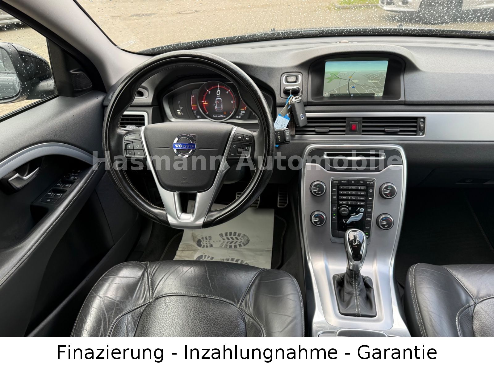 V70 Kombi Linje Svart*Aut.*LEDER*NAVI*2.HAND*Bi-