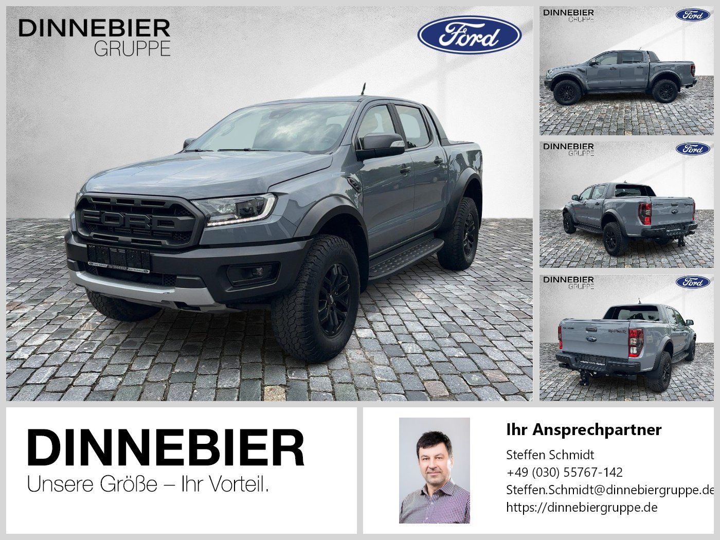 Ford Ranger DoKa 2.0 l EcoBlue Raptor 156 kW