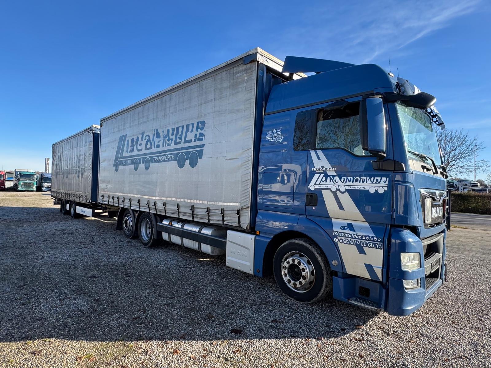 MAN TGX 26/24.440*KOMPLETTZUG*JUMBO*RETARDER*TANDEM*