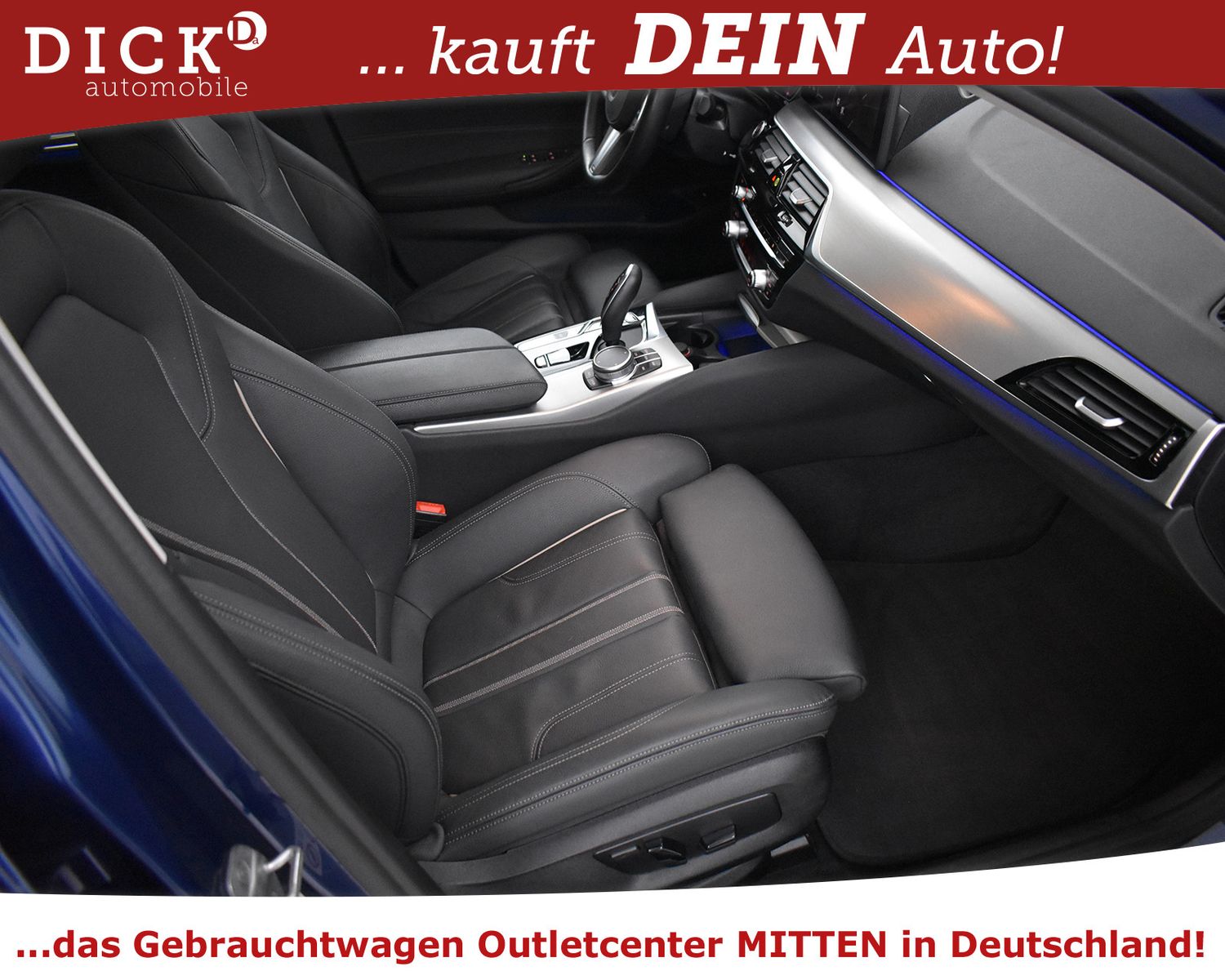 BMW 520d xDri Sport Line LEDER+PANO+VIRTU+PROF+360+M - Image 12