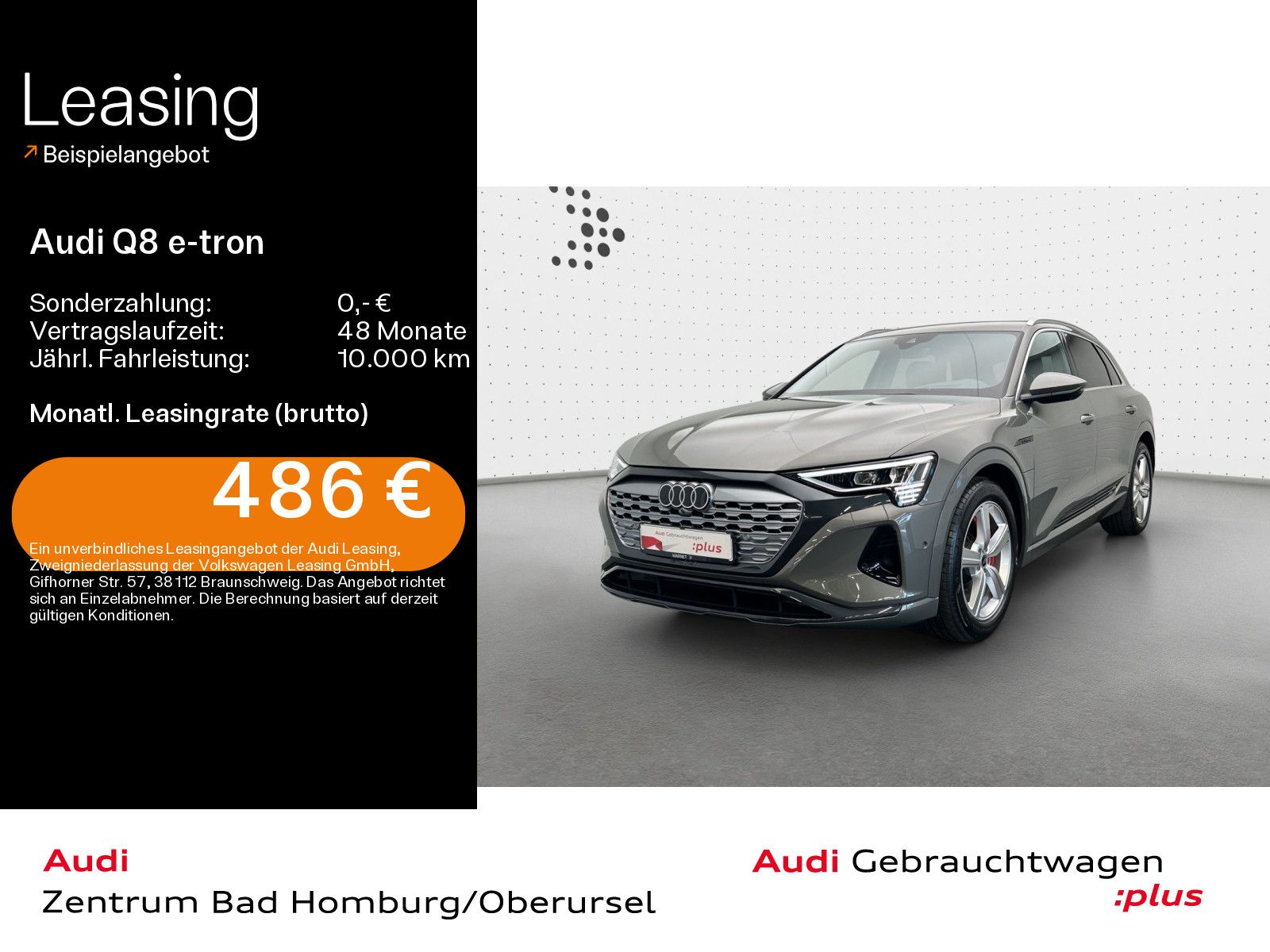 Audi Q8 e-tron Advanced 55 quattro*Navi*Matrix*Alu*HU