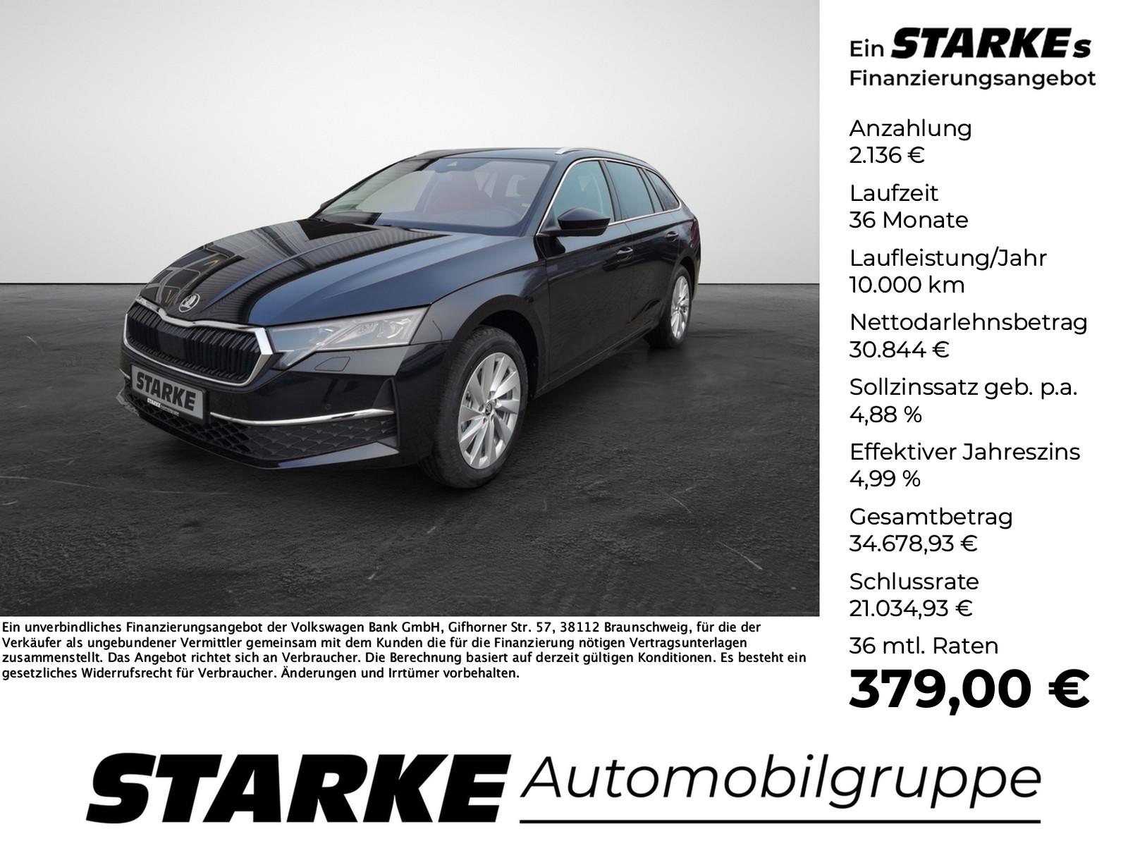 Skoda Octavia Combi 2.0 TDI DSG Selection  AHK Navi LE