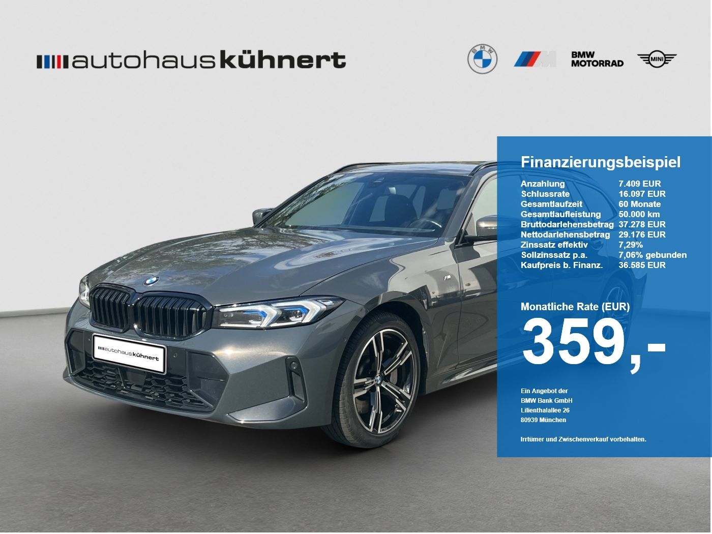 BMW 330d xDrive Touring M-Sport ACC LED SpurAss AHK foto 1