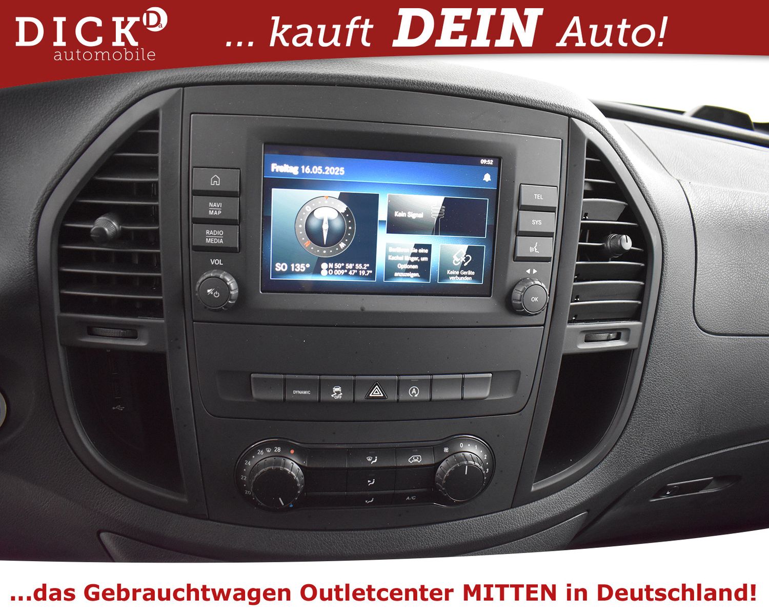 MERCEDES-BENZ Vito 114CDI 9G RWD NAVI+KLIMA+KAMER+TEMP+MFL+DAB - Image 10
