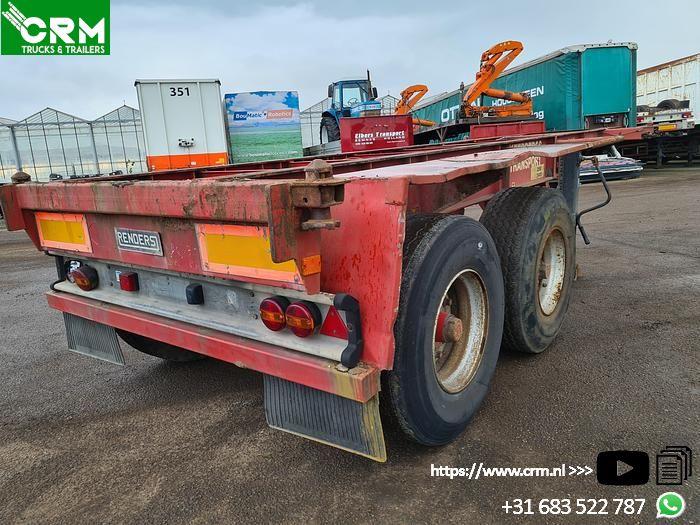 Renders 2 AXLE 20 FT CONTAINER CHASSIS BPW DRUM