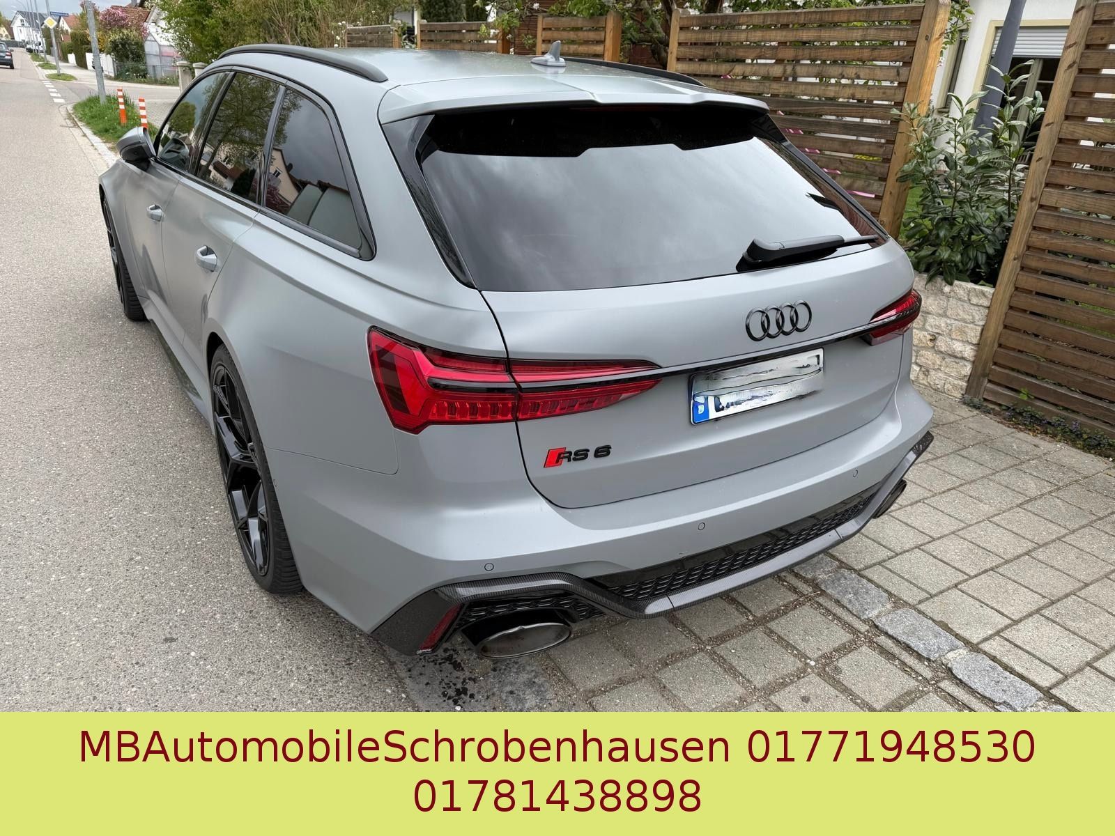 Audi RS6 RS 6 Avant 4.0 TFSI quattro KERAMIK BREMSEN foto 4