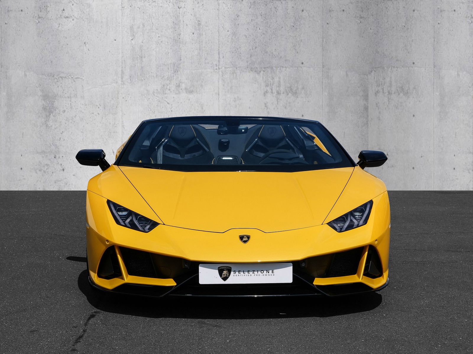 Lamborghini Huracán EVO Spyder Giallo Inti. Lifting System foto 5