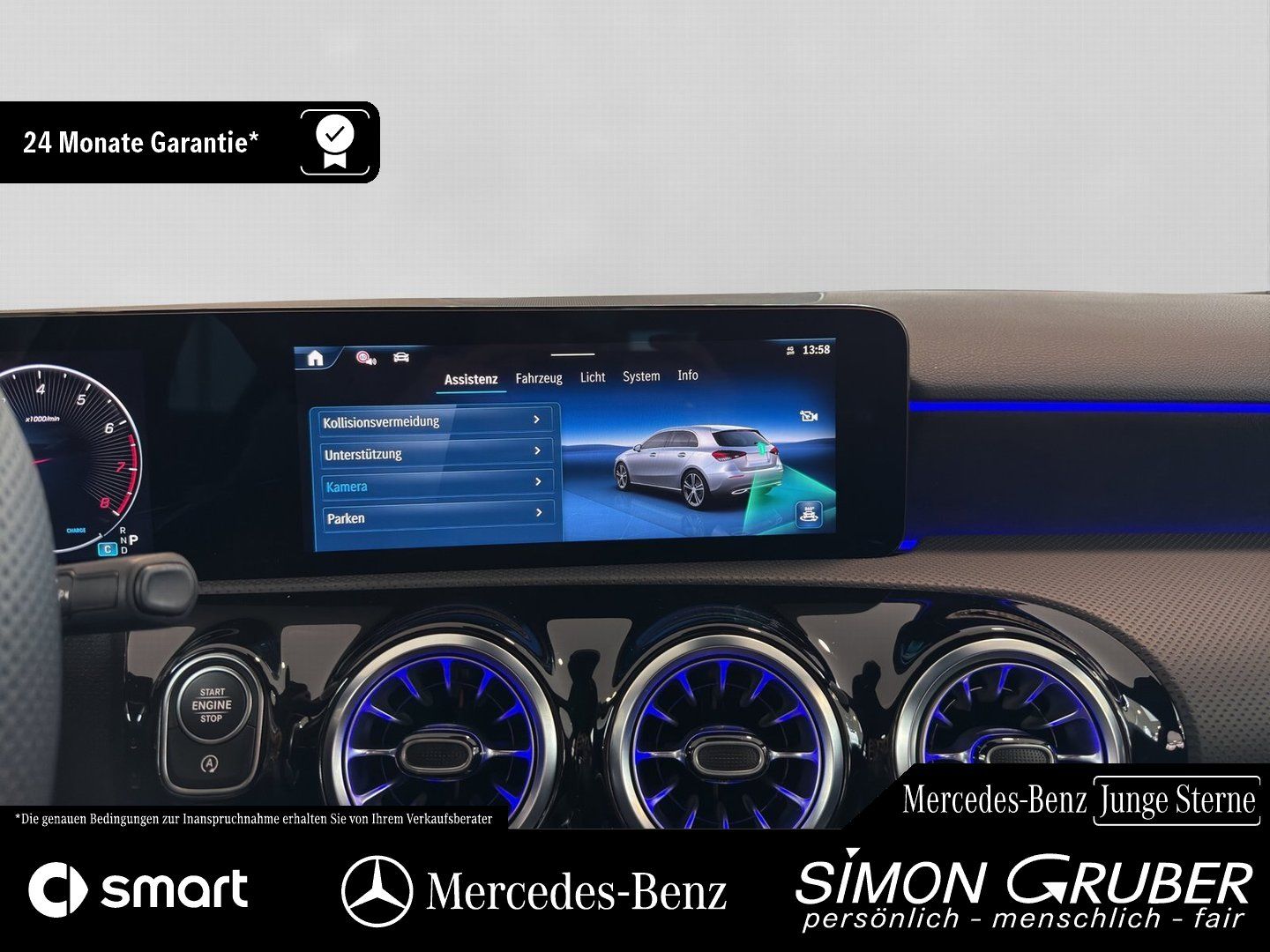 Fahrzeugabbildung Mercedes-Benz A 200 AMG Line KeyGo MultiBeam Kamera Distronic