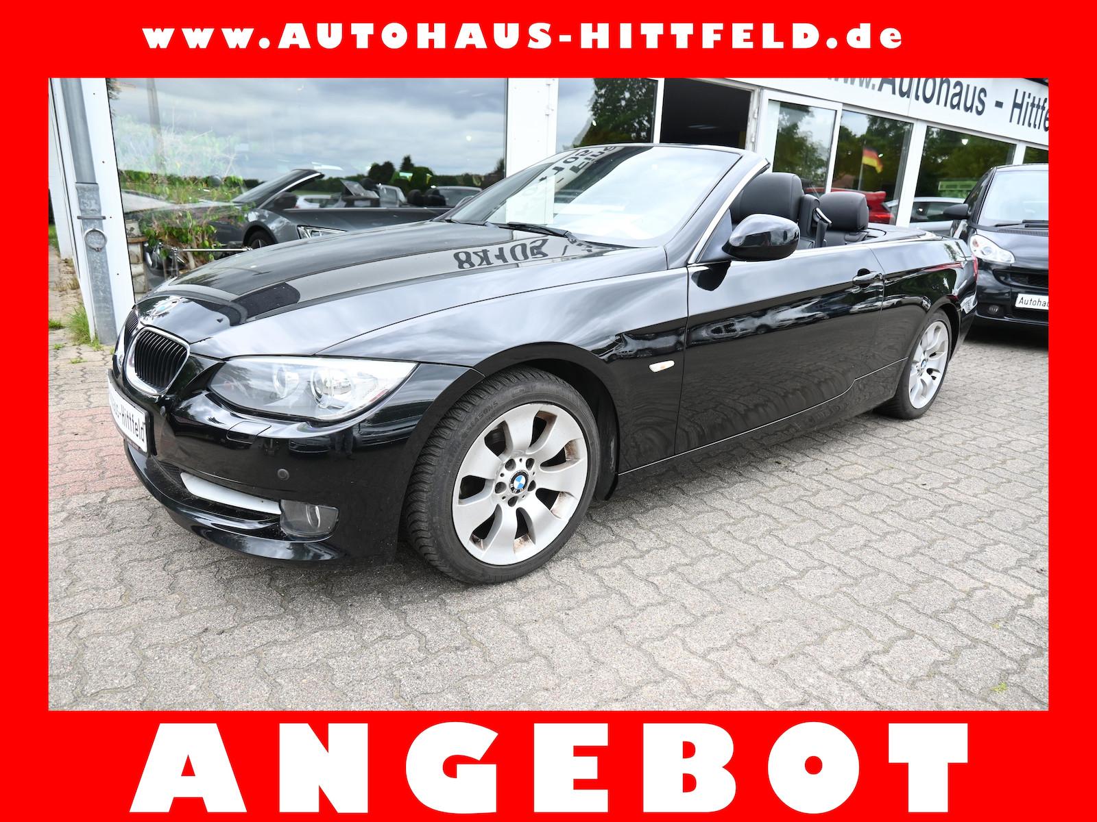 BMW 320 iAut Cabrio Klimaaut Leder Bluet PDC Bi-Xen