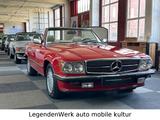 Mercedes-Benz SL 560 R107 MB EU-Umrüstung Verdeck /Technik neu - rote Mercedes-Benz SL 560