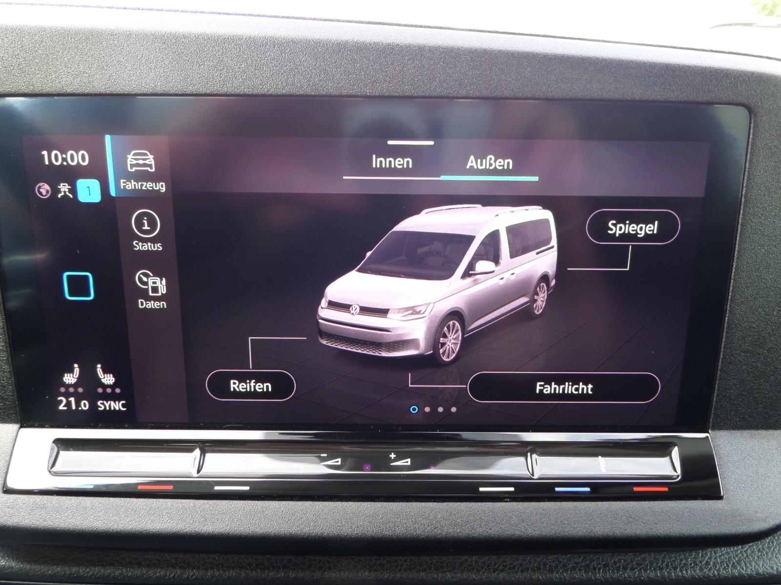 Volkswagen Caddy Life Maxi 7-Sitz+Standh+Navi+Cam+ACC+AHK, миниатюра 16