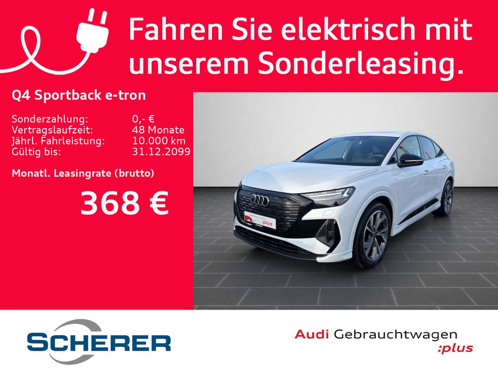 Audi Q4 Sportback e-tron 40 82kWh SOH:96% NAVI PANO M