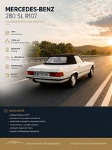 Mercedes-Benz SL 280 R107 Traumhaft Teaser Details folgen  - Mercedes-Benz SL 280: R107
