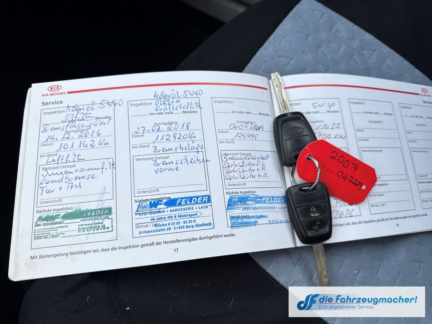 Fahrzeugabbildung Kia Ceed EX Alarm GA Klima Lichtsensor *EXPORT