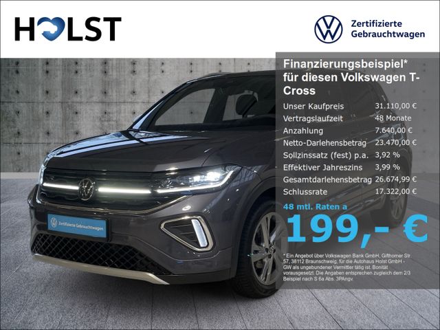 Volkswagen T-Cross 1.5TSI R-Line DSG GJR AHK NAV digitales 