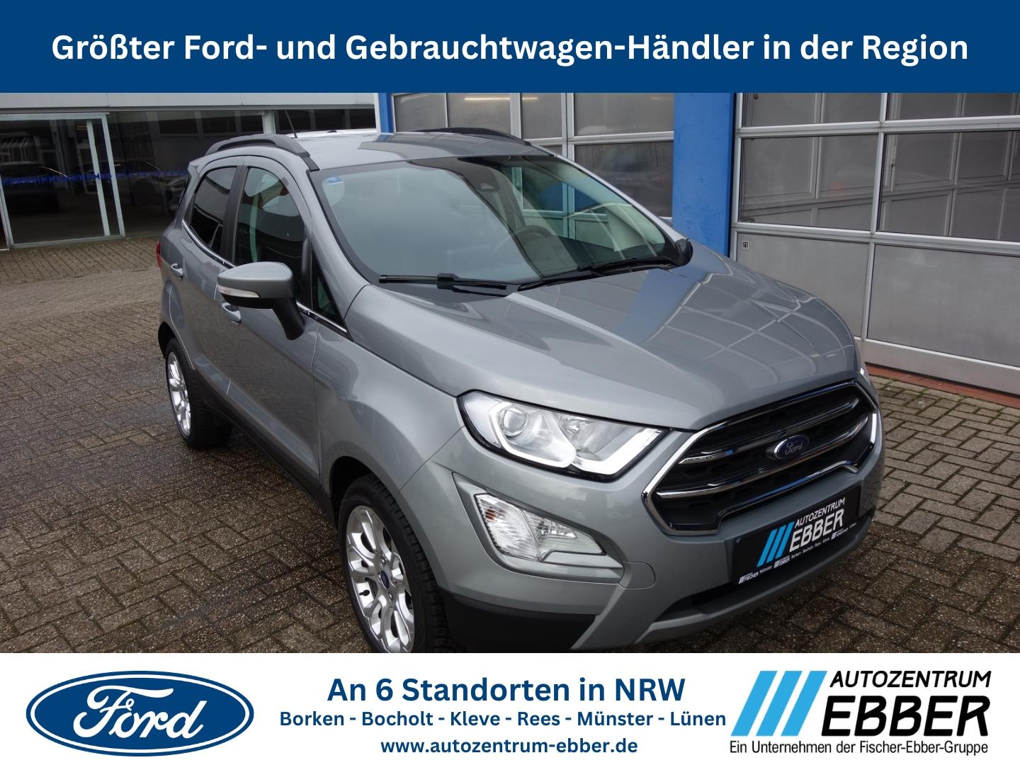 Ford EcoSport Titanium AHK-abnehmbar LED Klimaautom D