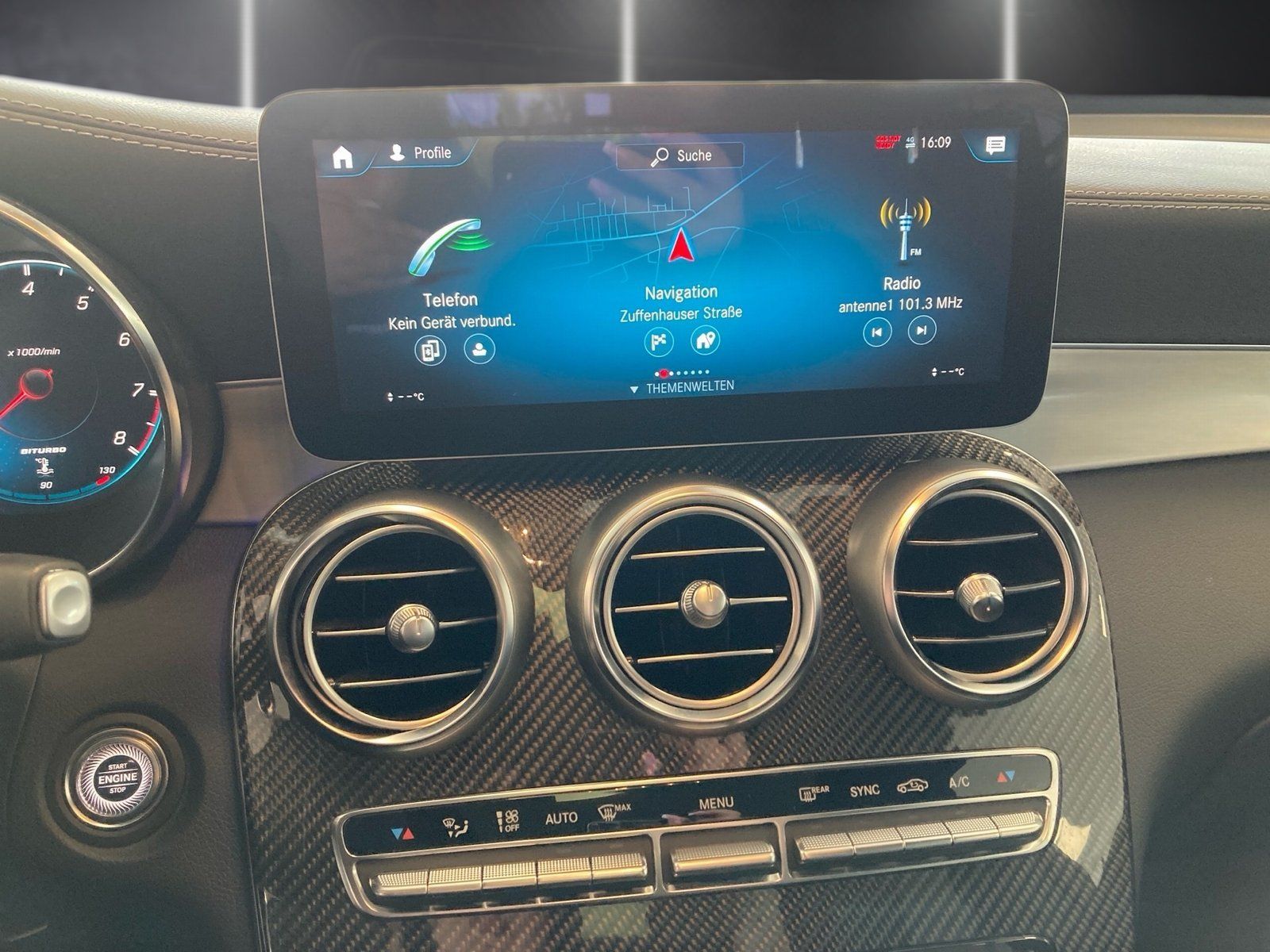 Fahrzeugabbildung Mercedes-Benz GLC 43 AMG 4M*Pano*Burm*Distr*HUD*MBeam*DiGi*360