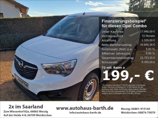 Opel Combo E Cargo, Klima, Tempomat Berganfahrass. Re