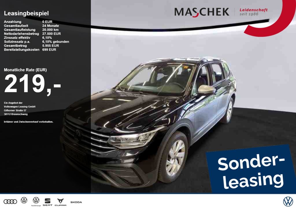 Volkswagen Tiguan Allspace 1.5 TSI Sonderleasing! AHK Navi