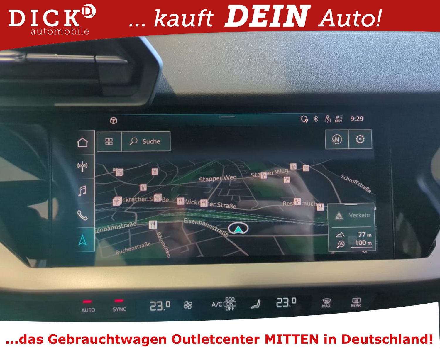 Fahrzeugabbildung Audi A3 SB 35d AT7 LED/ACC/NAVI/VIRTU/SHZ/HIFI/8Fa