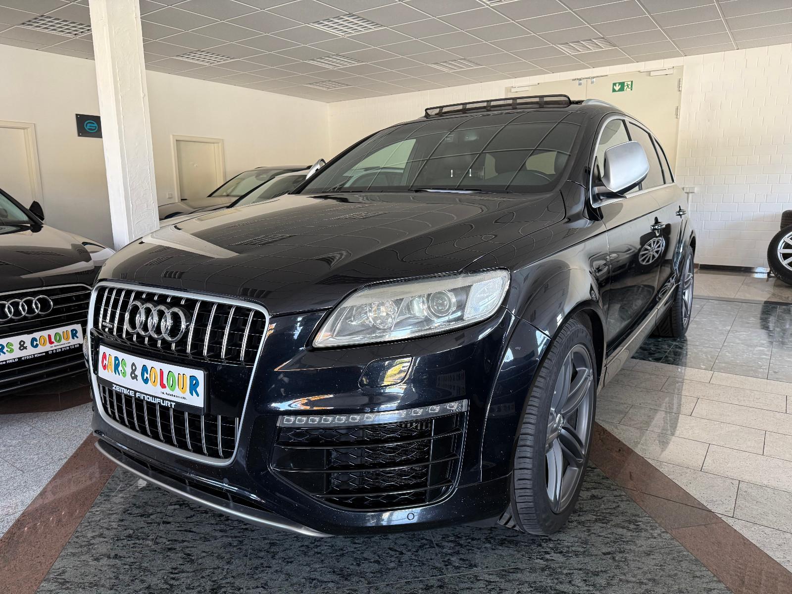 AUDI Q7 6.0 TDI V12 500ch QUATTRO - CÉRAMIQUE - BOSE - SUSPENSION PNEUMATIQUE - CARBON REAR ENTERTAINMENT - ATTELAGE PIVOTANT