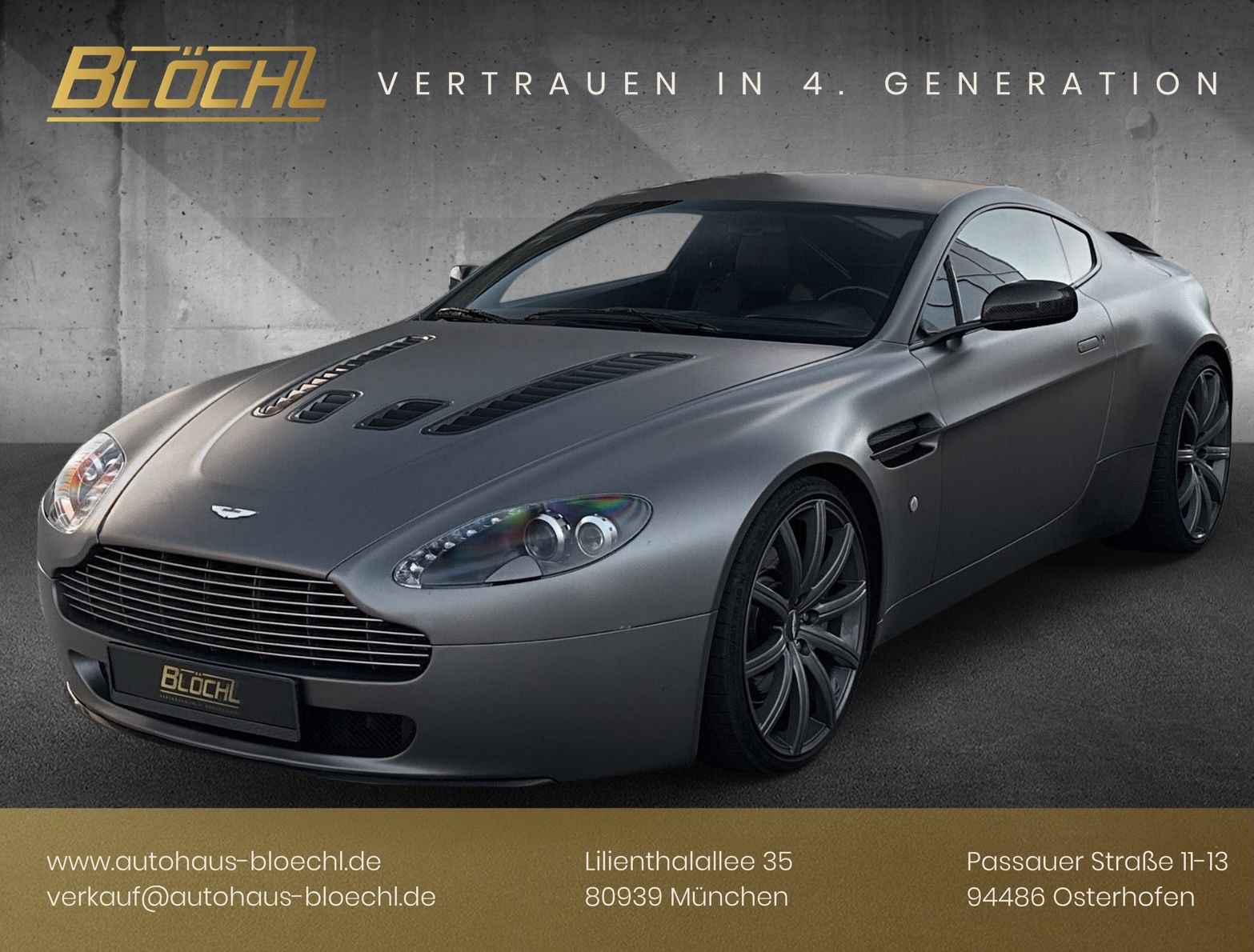 ASTON MARTIN V8 Vantage*Handschalter*Deutsches Auto – Ansicht 1 von 23
