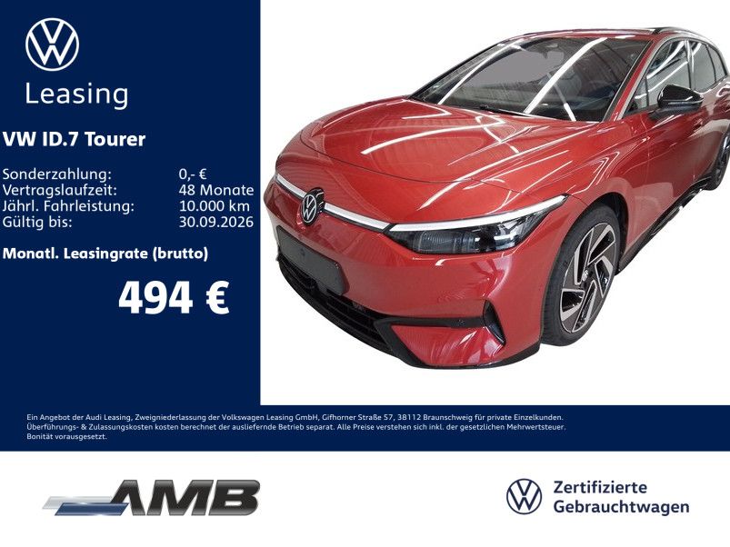 Volkswagen ID.7 Tourer Pro S 91kWh AHK Matrix WäPu 1.31Gara foto 1